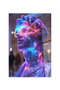 Wallity Pintura Decorativa de Vidrio Templado 70 x 100 cm Multicolor